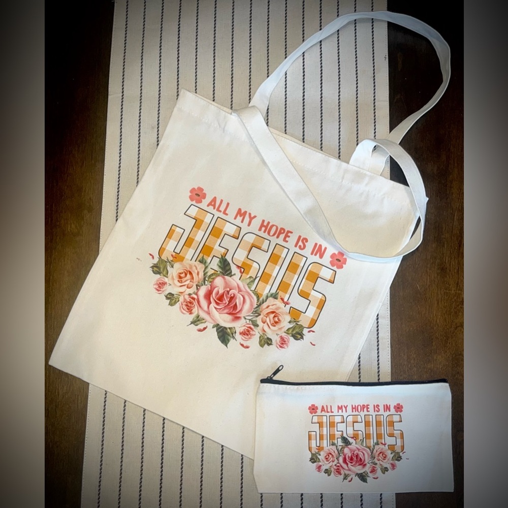 All My Hope Is In Jesus tote
